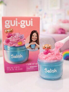 Gui‑Gui by Salish Butter Slime – Beautify Your Slime Dog Charm – New